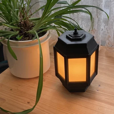 Lamp #16 - Toro Lantern (Đèn lồng lục giác kiểu Nhật)