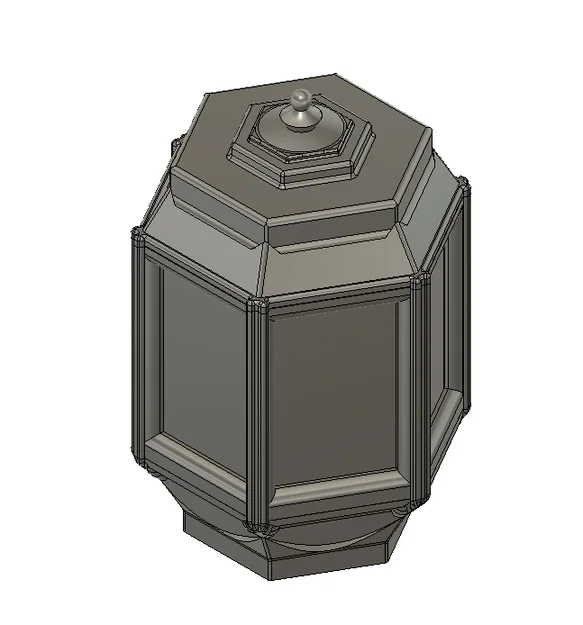 Lamp #16 - Toro Lantern (Đèn lồng lục giác kiểu Nhật) - Image 4