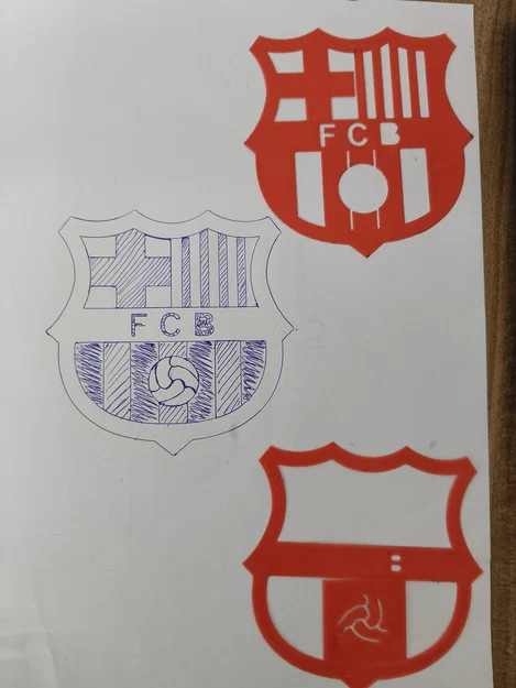 Stencil logo Barcelona | FCB - Image 2