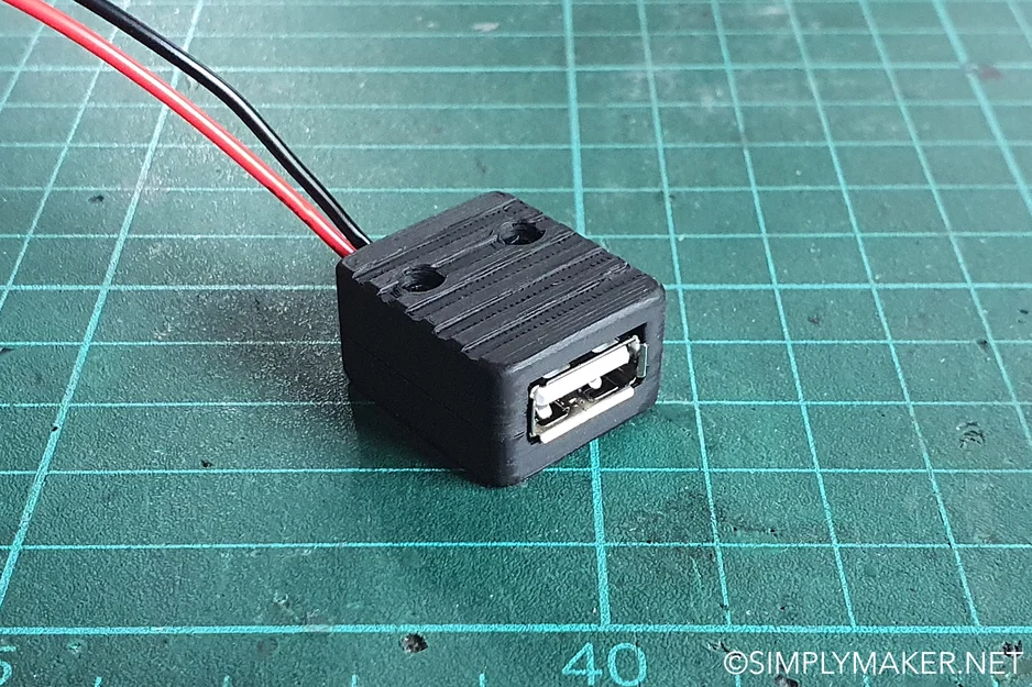 Nắp cover snap-in cho USB Female Breakout Board - Image 1