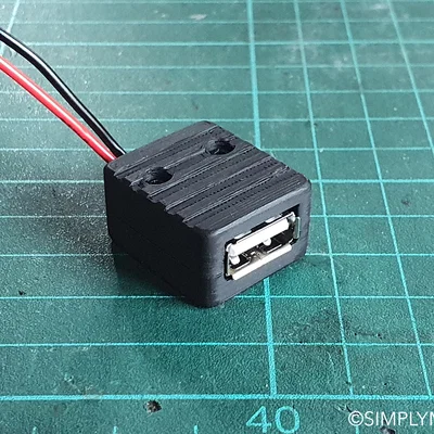 Nắp cover snap-in cho USB Female Breakout Board