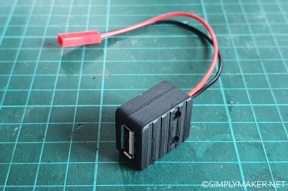 Nắp cover snap-in cho USB Female Breakout Board - Image 2