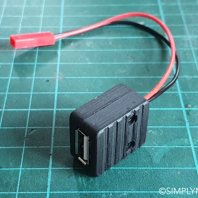 Nắp cover snap-in cho USB Female Breakout Board