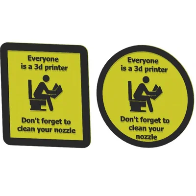 Bảng hiệu in 3D vui nhộn: Everyone is a 3D printer