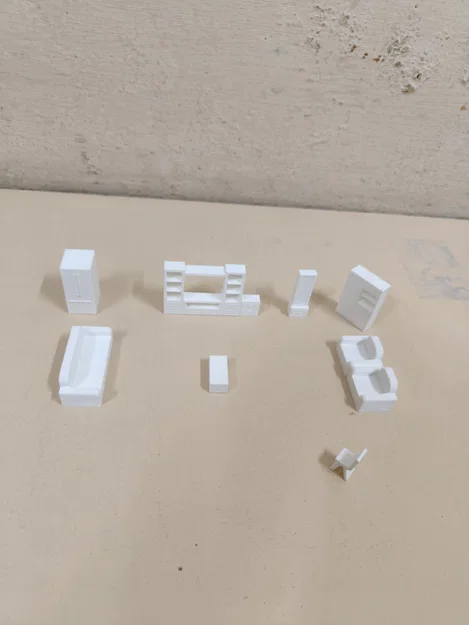 Mô hình kiến trúc ngôi nhà thu nhỏ in 3D chi tiết - Image 3