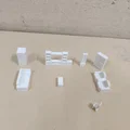 Mô hình kiến trúc ngôi nhà thu nhỏ in 3D chi tiết - Thumbnail 3