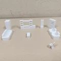 Mô hình kiến trúc ngôi nhà thu nhỏ in 3D chi tiết - Thumbnail 6