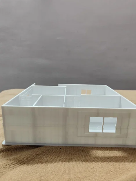 Mô hình kiến trúc ngôi nhà thu nhỏ in 3D chi tiết - Image 9
