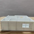 Mô hình kiến trúc ngôi nhà thu nhỏ in 3D chi tiết - Thumbnail 9