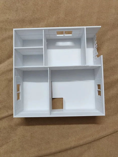 Mô hình kiến trúc ngôi nhà thu nhỏ in 3D chi tiết - Image 11