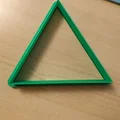 Khuôn Cắt Bánh Quy Hình Tam Giác (Triangle Cookie Cutter) - Thumbnail 1