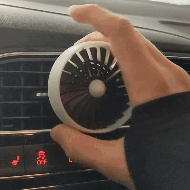 Khuếch tán hương dạng Turbofan – Động cơ Jet mini gắn cửa gió xe - Image 3