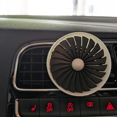 Khuếch tán hương dạng Turbofan – Động cơ Jet mini gắn cửa gió xe