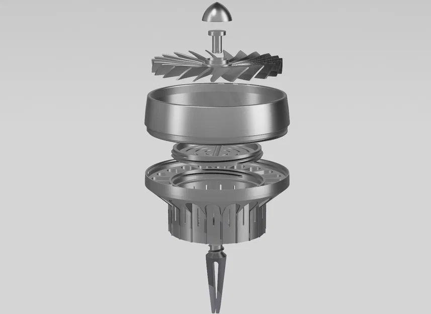 Khuếch tán hương dạng Turbofan – Động cơ Jet mini gắn cửa gió xe - Image 7