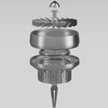 Khuếch tán hương dạng Turbofan – Động cơ Jet mini gắn cửa gió xe - Thumbnail 7
