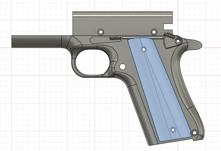 Colt 1911 có blowback (prop in 3D) - Image 2