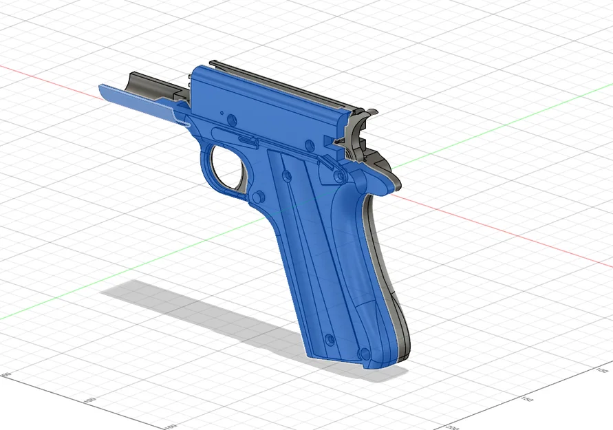 Colt 1911 có blowback (prop in 3D) - Image 3