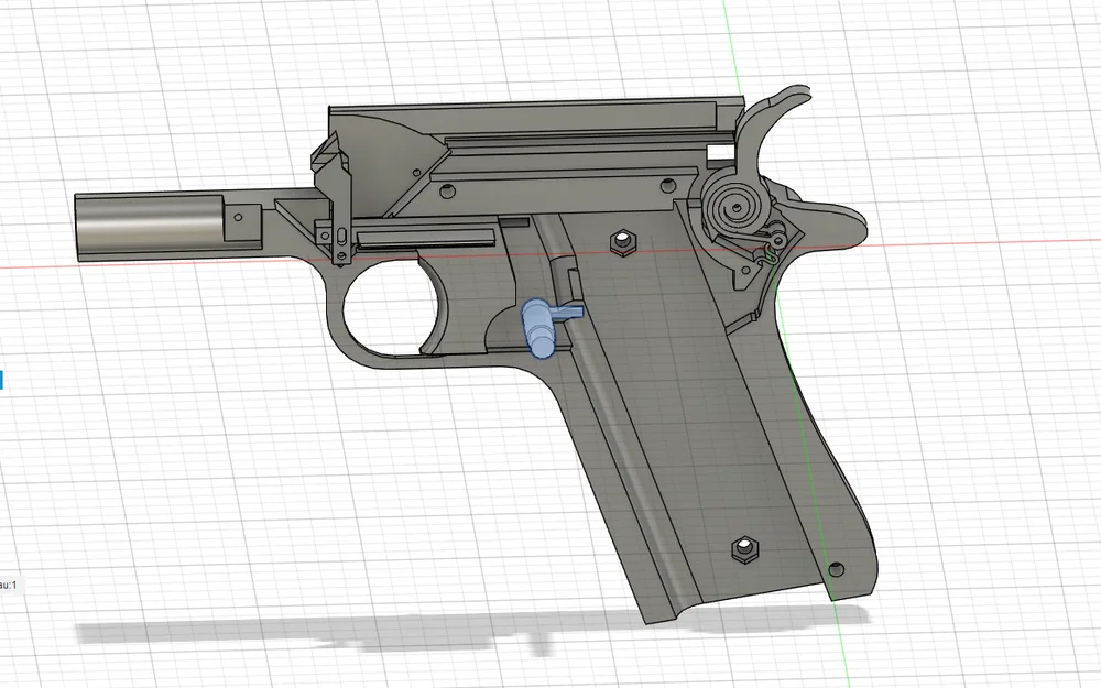Colt 1911 có blowback (prop in 3D) - Image 4