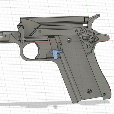 Colt 1911 có blowback (prop in 3D)