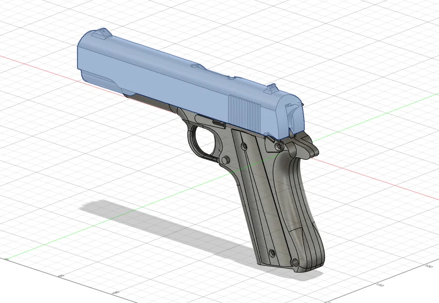 Colt 1911 có blowback (prop in 3D) - Image 6