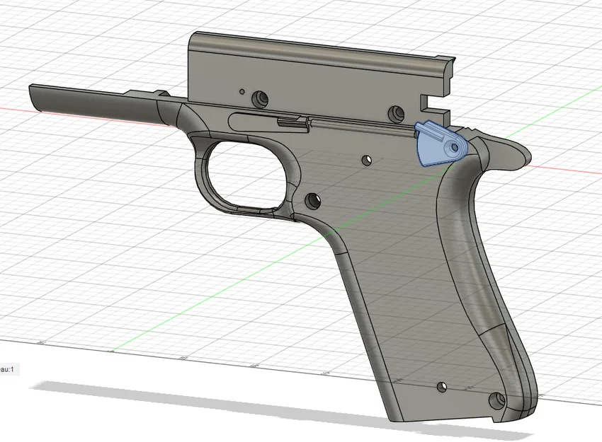 Colt 1911 có blowback (prop in 3D) - Image 15