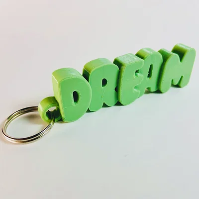 Bộ Móc Khóa Thông Điệp Truyền Cảm Hứng (DREAM, HOPE, SHINE) In 3D