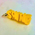 Bộ Móc Khóa Thông Điệp Truyền Cảm Hứng (DREAM, HOPE, SHINE) In 3D - Thumbnail 4