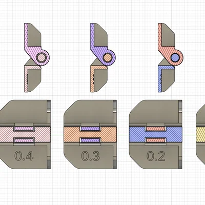 Bài test dung sai bản lề (build-in-place)