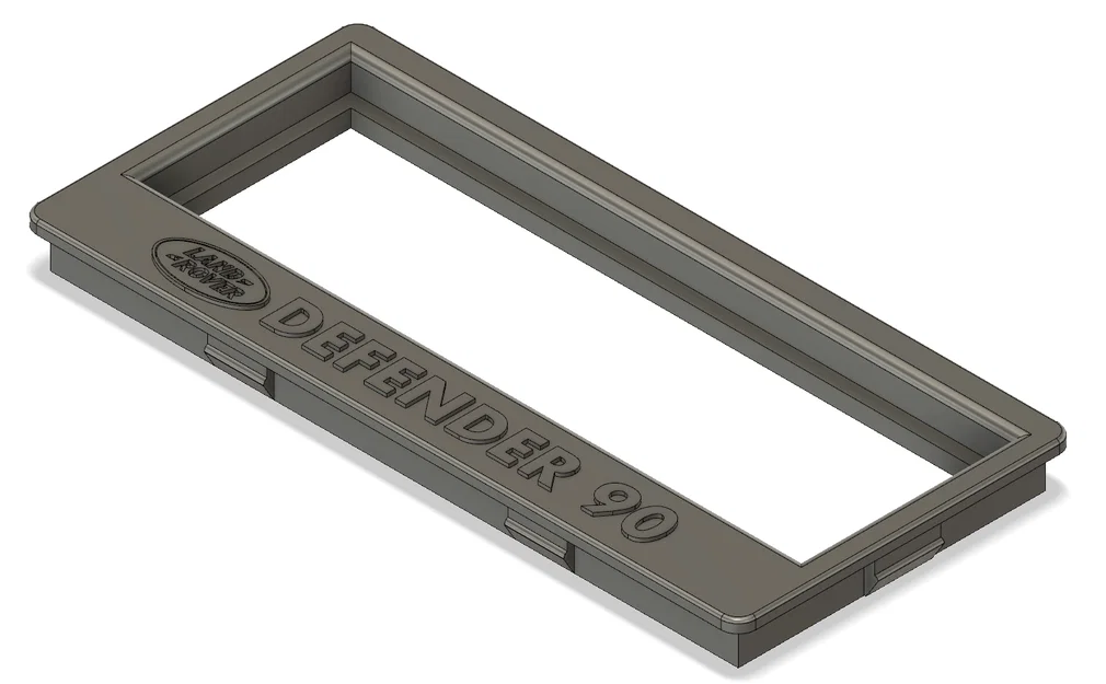 Khung giữ radio cho Land Rover Defender 90/110 TD5 - Image 2