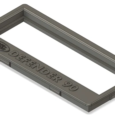 Khung giữ radio cho Land Rover Defender 90/110 TD5