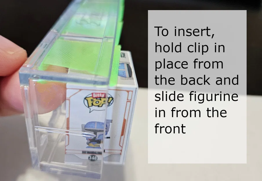 Chốt giữ Funko Bitty Pop trong hộp trưng bày (Display Case Guard) - Image 3