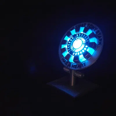 Arc Reactor (Palladium) kèm stand & đèn RGB SMART LED