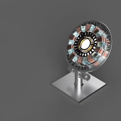 Arc Reactor (Palladium) kèm stand & đèn RGB SMART LED