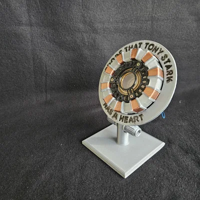 Arc Reactor (Palladium) kèm stand & đèn RGB SMART LED