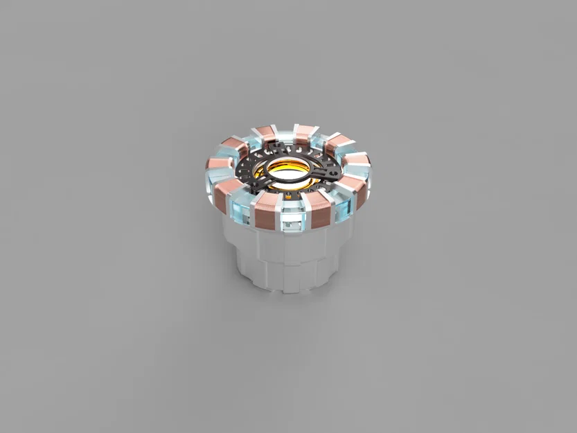 Arc Reactor (Palladium) kèm stand & đèn RGB SMART LED - Image 4