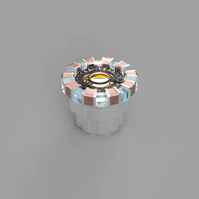 Arc Reactor (Palladium) kèm stand & đèn RGB SMART LED