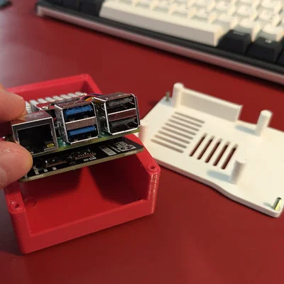 Vỏ Raspberry Pi 5 NVMe (kèm bo Pimoroni NVMe Base)