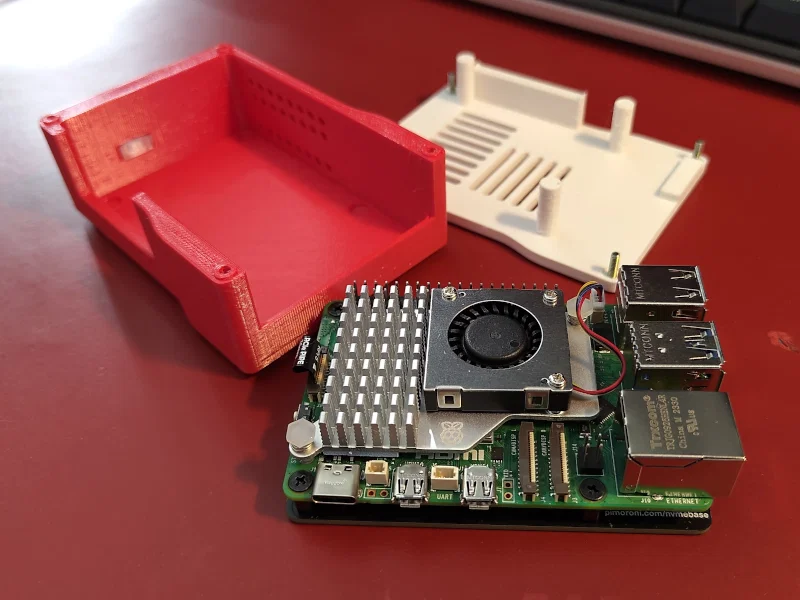 Vỏ Raspberry Pi 5 NVMe (kèm bo Pimoroni NVMe Base) - Image 4