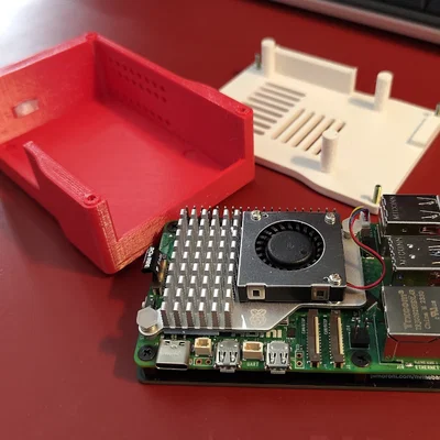 Vỏ Raspberry Pi 5 NVMe (kèm bo Pimoroni NVMe Base)