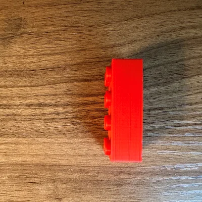 Mô hình gạch lắp ráp (lego-style) 2x4 chuẩn cho máy in 3D