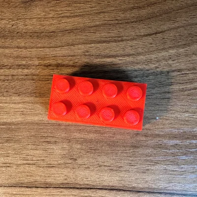 Mô hình gạch lắp ráp (lego-style) 2x4 chuẩn cho máy in 3D