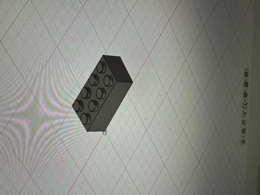Mô hình gạch lắp ráp (lego-style) 2x4 chuẩn cho máy in 3D - Image 3