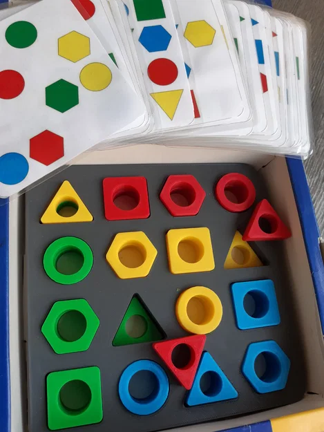 Trò chơi ghép hình Montessori / Hra přiřazování tvarů (3+) - Image 7