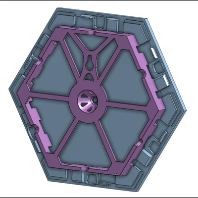 (Official) Ngàm treo Nanoleaf Hexagon linh hoạt & connector tháo lắp
