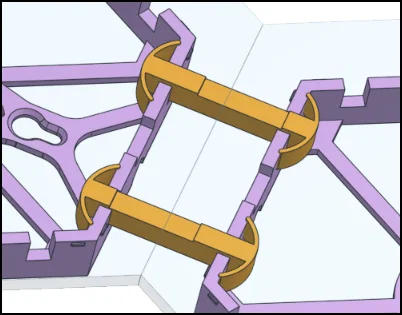 (Official) Ngàm treo Nanoleaf Hexagon linh hoạt & connector tháo lắp - Image 5