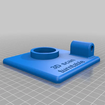 Bàn xoay quét 3D (3D-scan turning table) in 3D