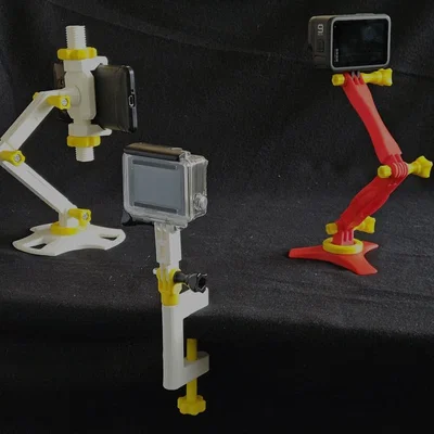 Hệ Giá Đỡ Module Để Bàn cho Smartphone & GoPro