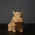 Mô hình chú hà mã mũm mĩm Happy Chonky Hippo trang trí siêu cute - Thumbnail 4