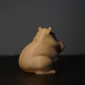 Mô hình chú hà mã mũm mĩm Happy Chonky Hippo trang trí siêu cute - Thumbnail 5
