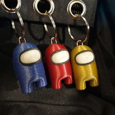 Among Us làm móc khóa (keychain)
